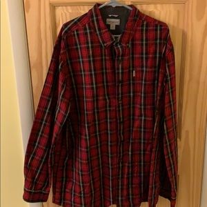 Cathartic Relaxed Fit Twill Button Down Shirt